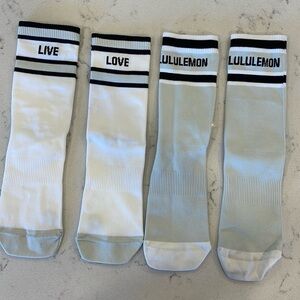 Lululemon crew socks